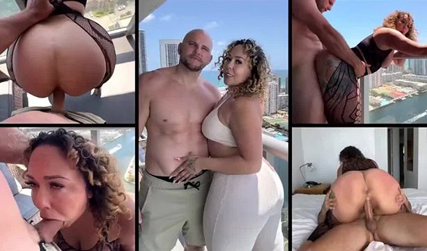 Raven Thick nude getting banged by a white dick