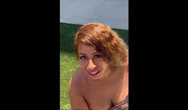 LexLaFlame nude leaked bbc blowjob & cumshot