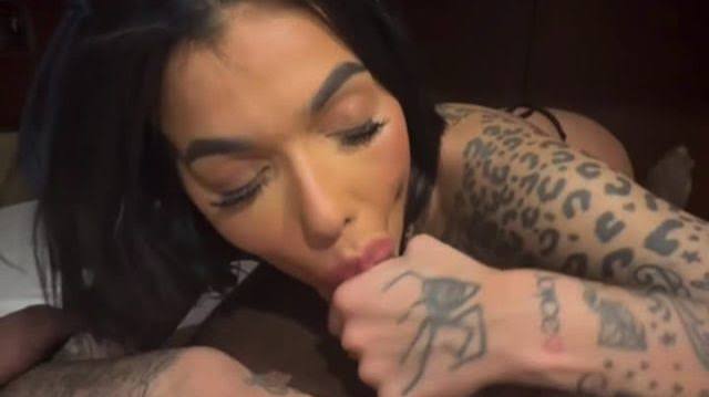 Celina Powell nude leaked sucking a black dick hard