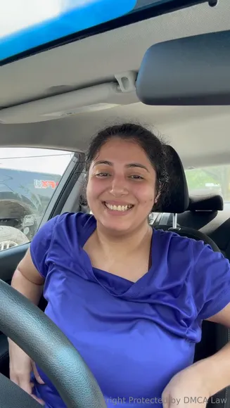 Rashmiix nude leaked topless in the car